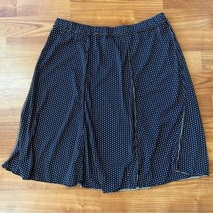 3/$20 Max Studio polka dots skirt